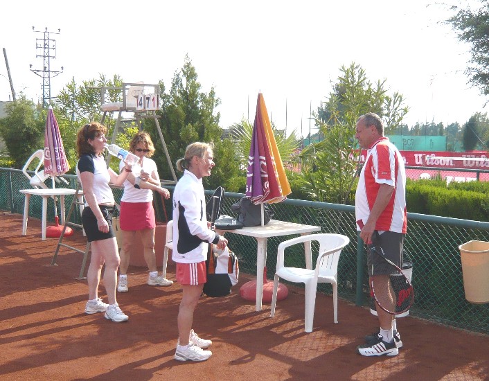 gleich geht`s Training los
