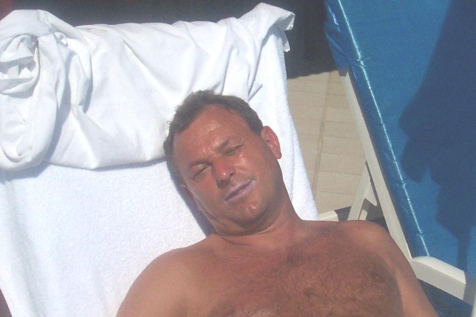 Karl am Pool