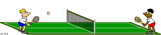 tennisspiel   Einzel